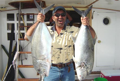 Diaa Ragab with Giant Trevally (trolling) - Hurghada