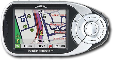 جهاز جي بي إس ماجلان رودميت أو رود ميت 300 Magellan GPS RoadMate 300